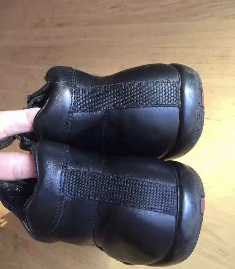 Prada Sports High Top Leather Sneakers