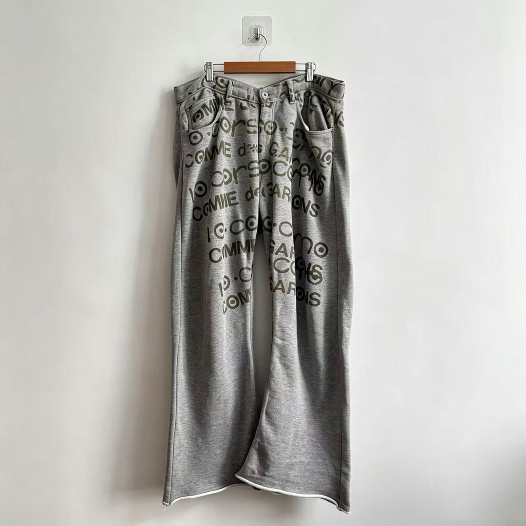 Junya Watanabe Comme des Garcons 03AD Corso Como Print Sweatpants