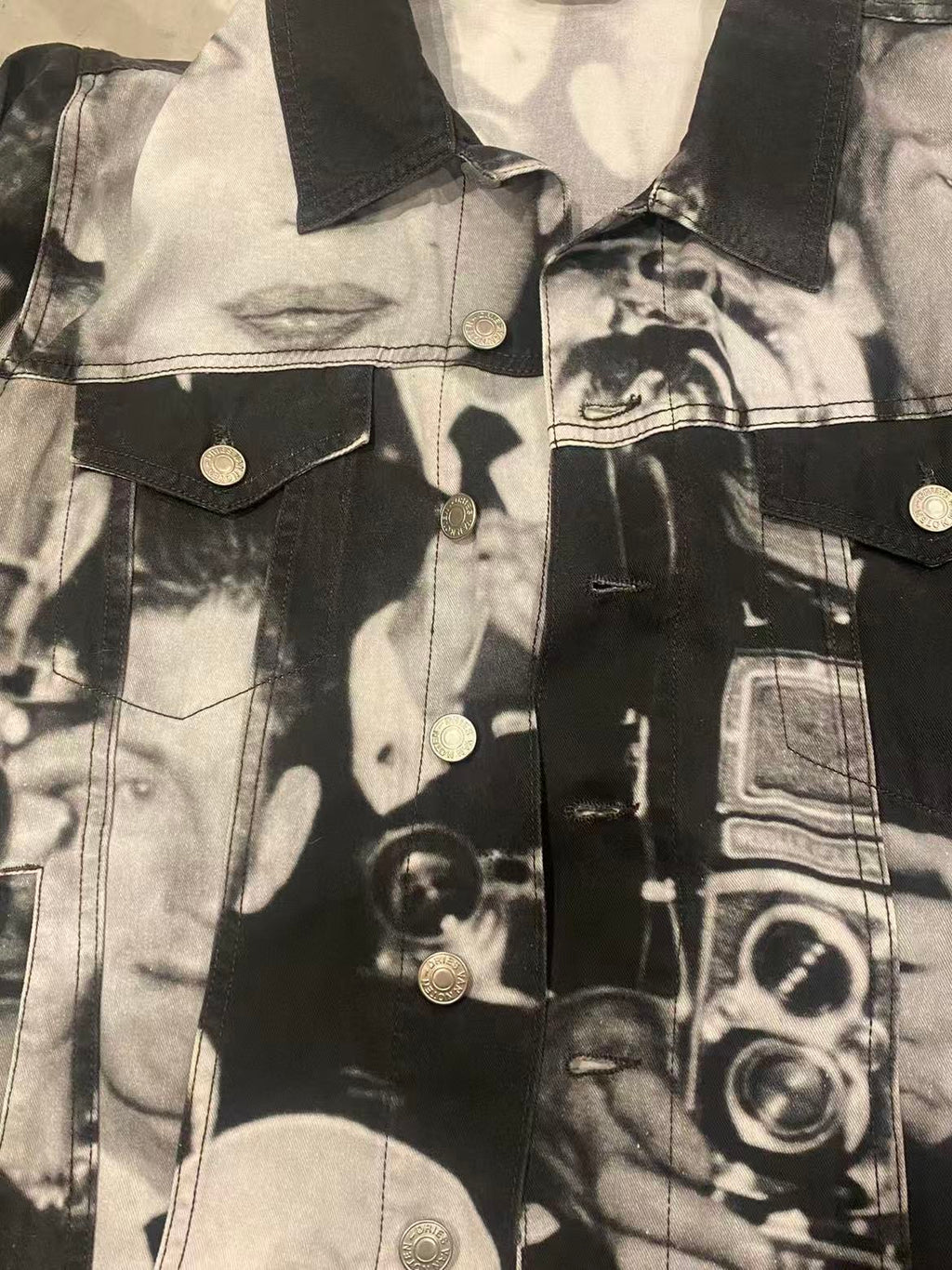 DRIES VAN NOTEN 2016SS Marilyn Monroe Photo Print Jacket