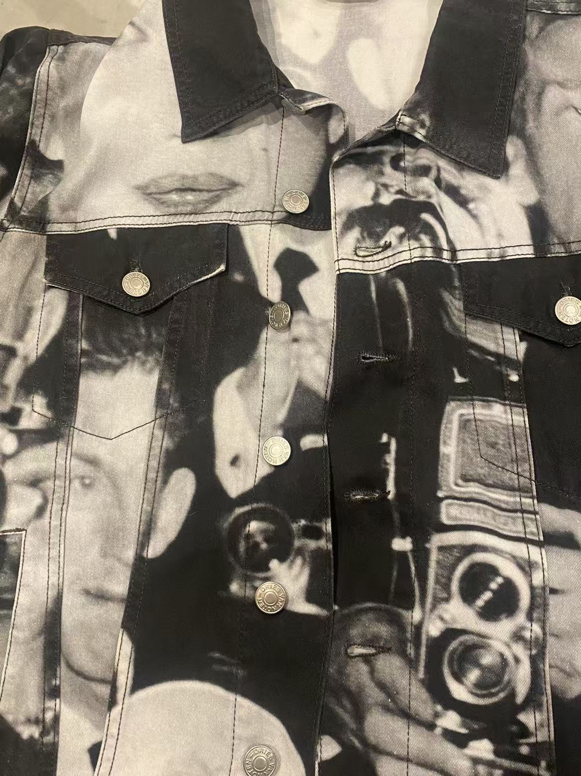 DRIES VAN NOTEN 2016SS Marilyn Monroe Photo Print Jacket