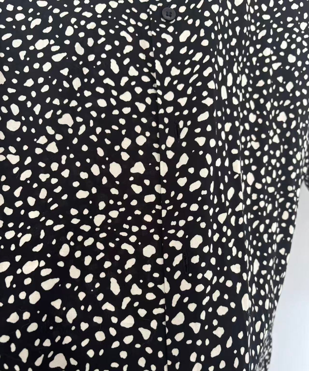 Saint Laurent 18ss Babycat Short sleeve Shirt