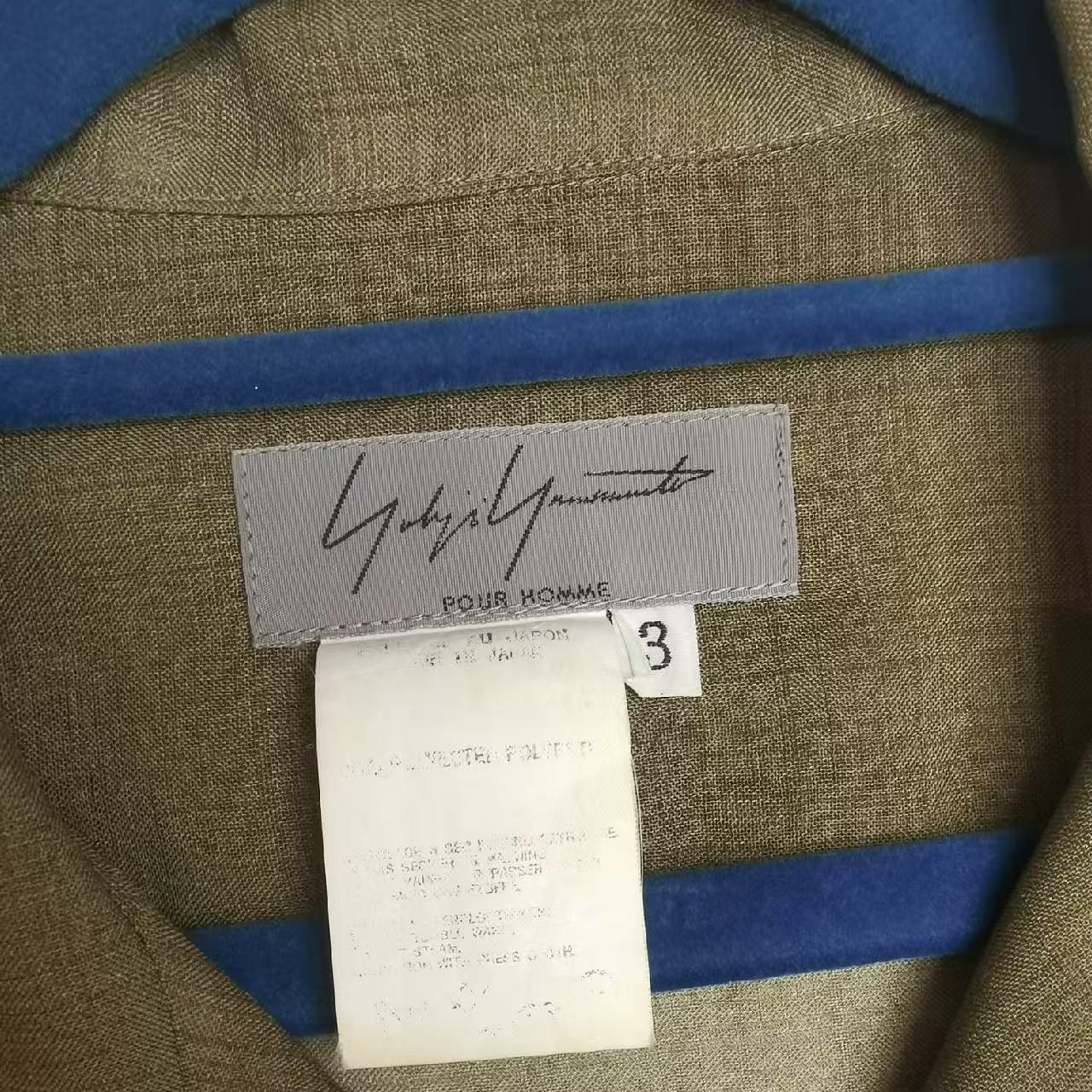 Yohji Yamamoto Pour Homme 02SS Shirt