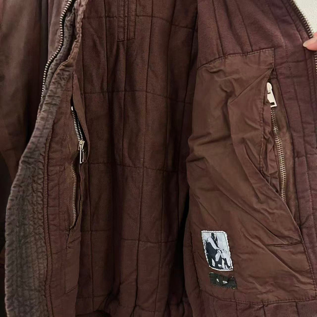 Rick Owens 14FW Bauhaus Flight Bomber Jacket