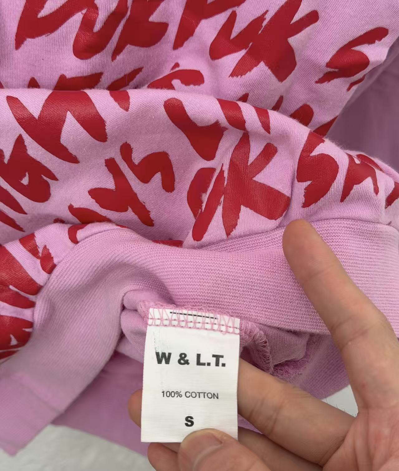 Walter Van Beirendonck W&LT 97ss “life is high”puk-puk Long Sleeve Tee