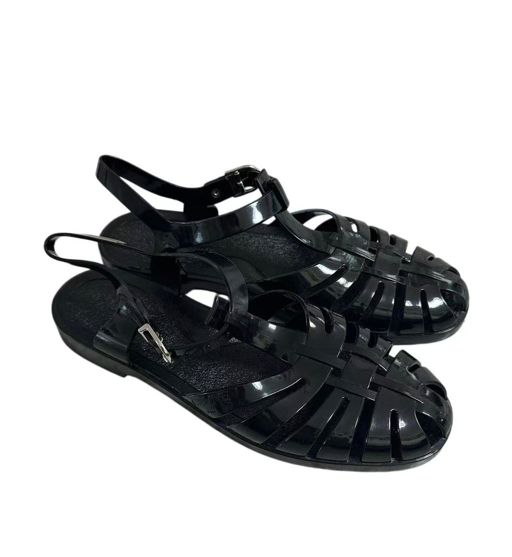 Celine 20ss Rubber Gladiator Sandals