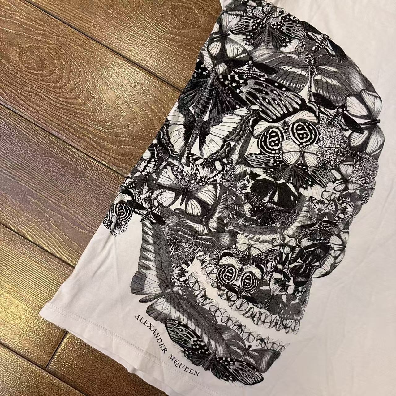 Alexander Mcqueen Butterfly Skull Tee