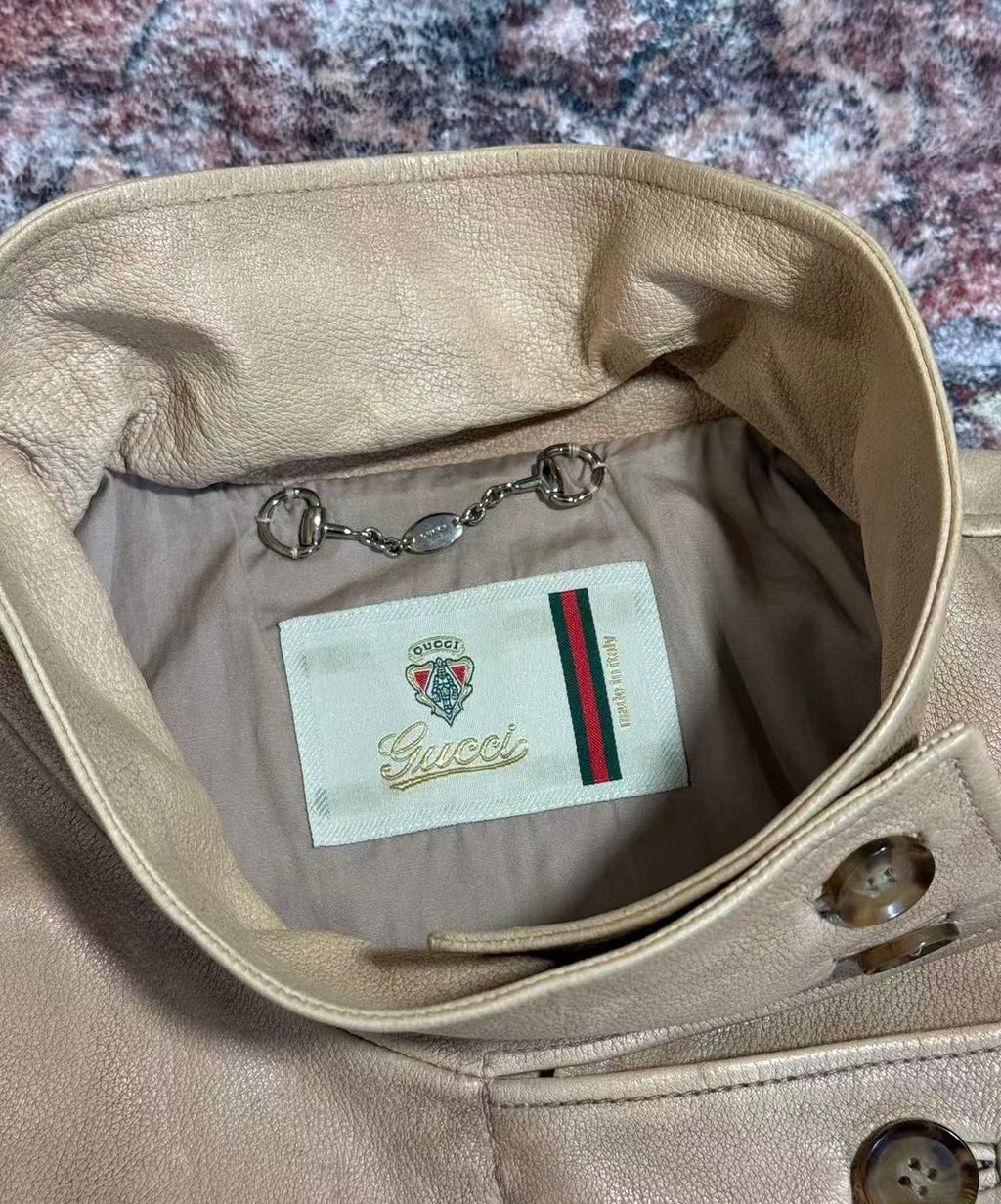Gucci by Tom Ford Leather Jacket