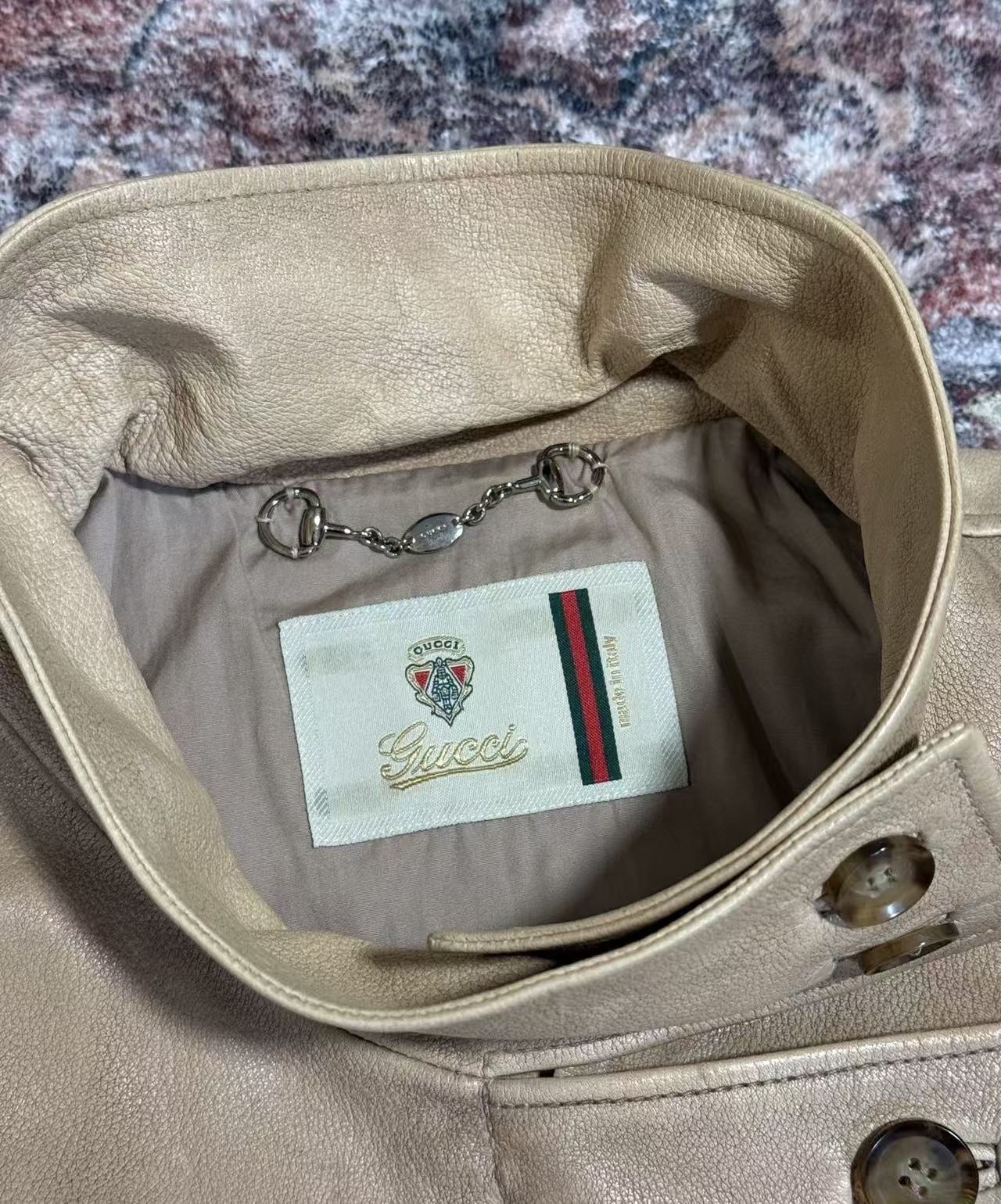 Gucci by Tom Ford Leather Jacket