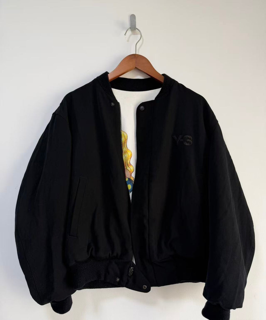 Yohji Yamamoto adidas Y-3 SS2004 Pin-up Girl reversible bomber jacket