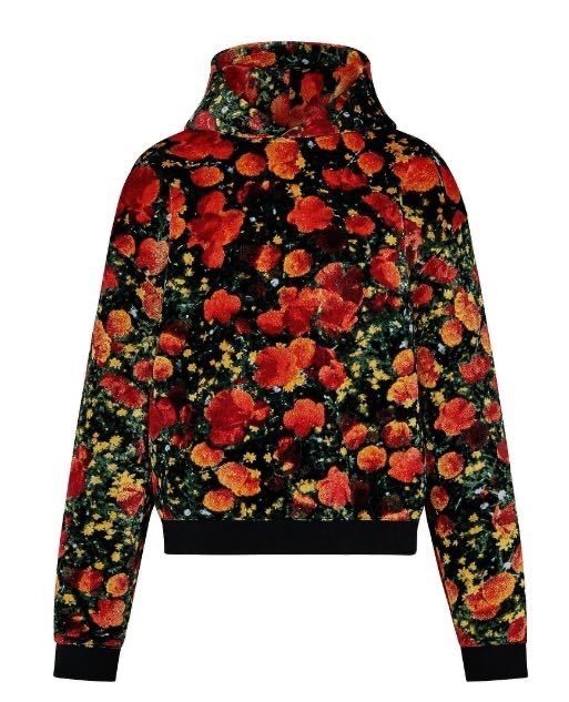 Louis Vuitton 2019ss By Virgil Abloh Poppies Hoodie