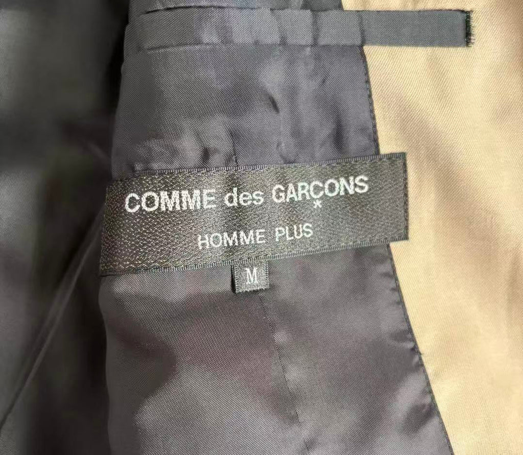 Comme des Garçons Homme Plus 2024SS Wool Long Jacket With Double Sleeves