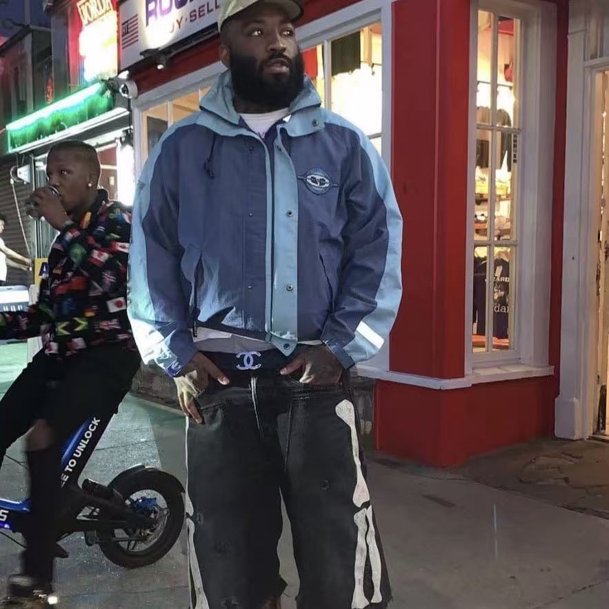 Kapital 18SS 14Oz Skeleton Denim Shorts