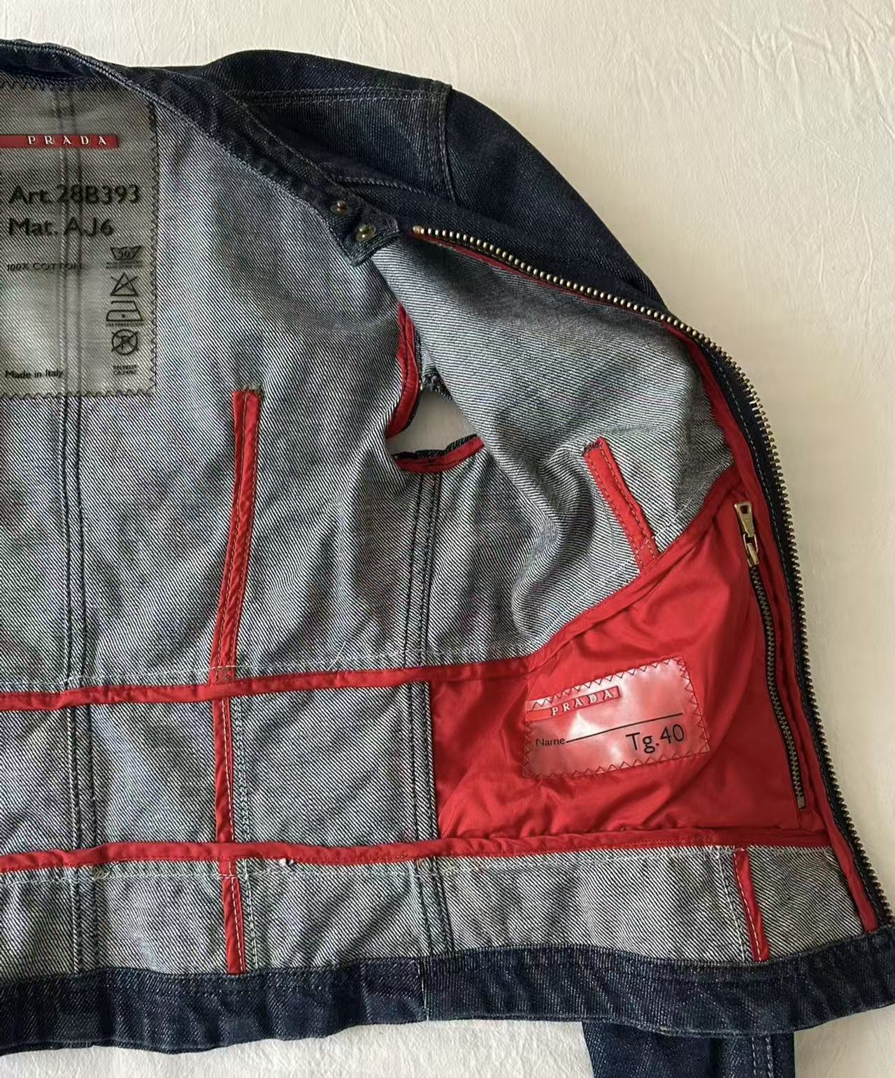 Prada Sport Vintage Denim Jacket