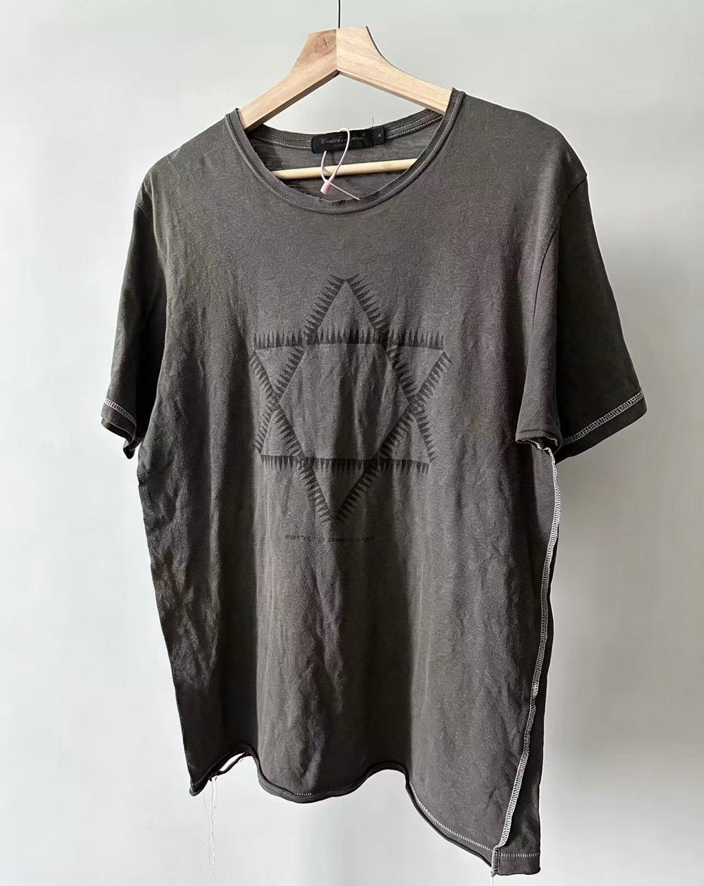Undercover COMME des GARÇONS 2003SS Scab Giz Star Of David Single Stitch Tee