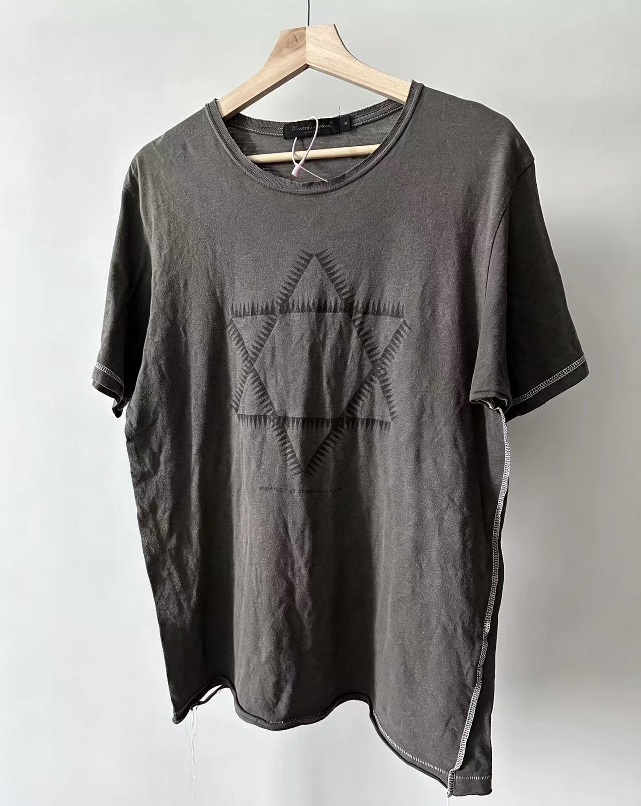 Undercover COMME des GARÇONS 2003SS Scab Giz Star Of David Single Stitch Tee