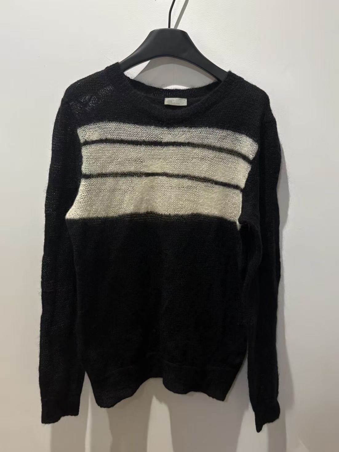 Dior Homme 07AW Navigate Mohair Knitted Sweater