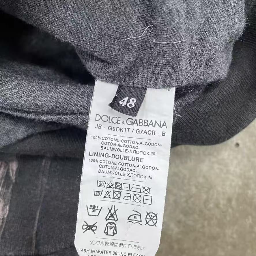 Dolce & Gabbana FW07 Saints Cathedral Rose Window Zip Up Hoodie