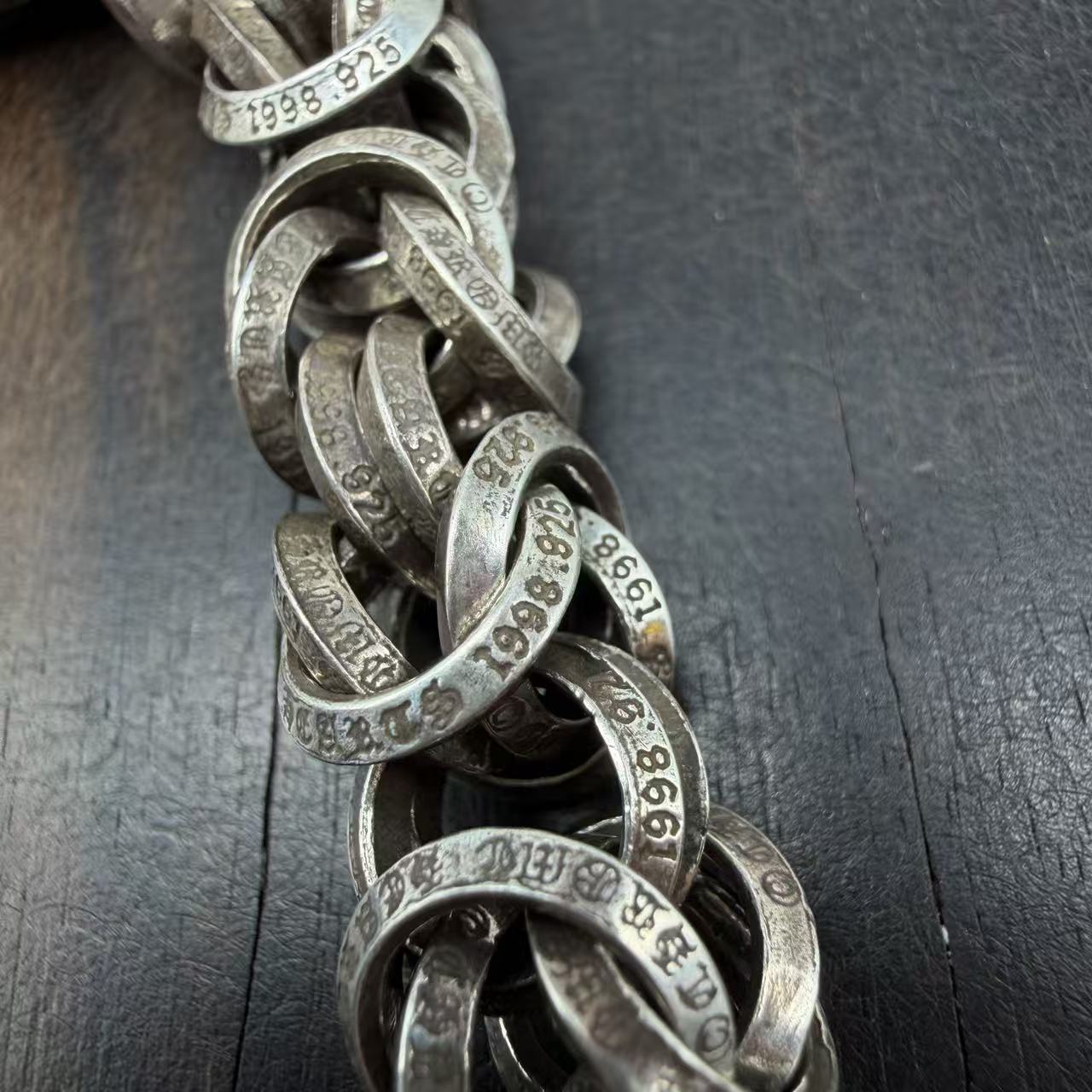 Chrome Hearts Double B Ring Bracelet