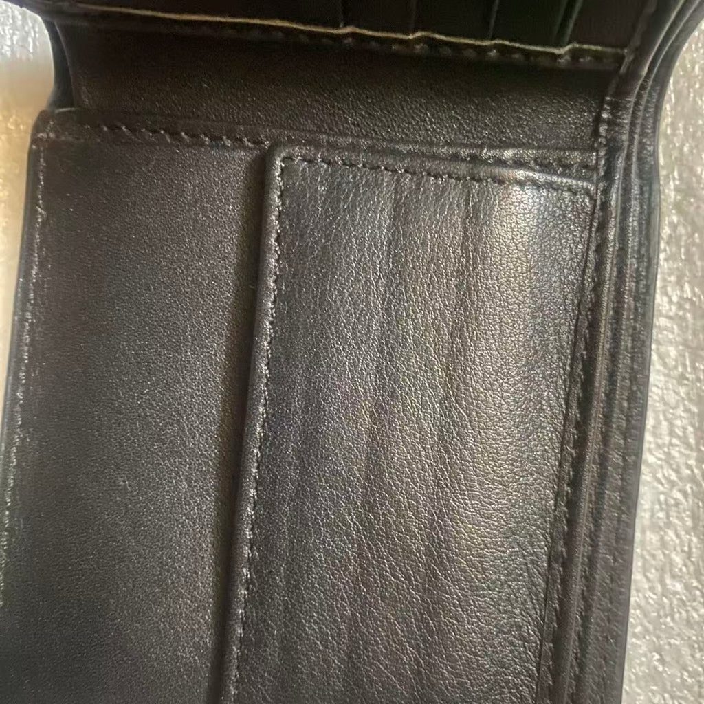 Alexander Mcqueen Rib Cage Bifold Wallet