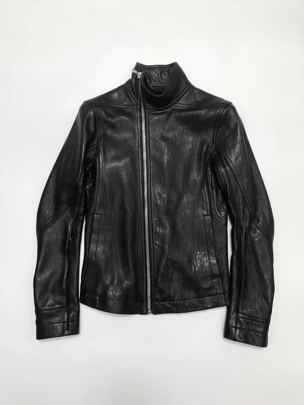 Rick Owens 14 Mollino Leather Jacket