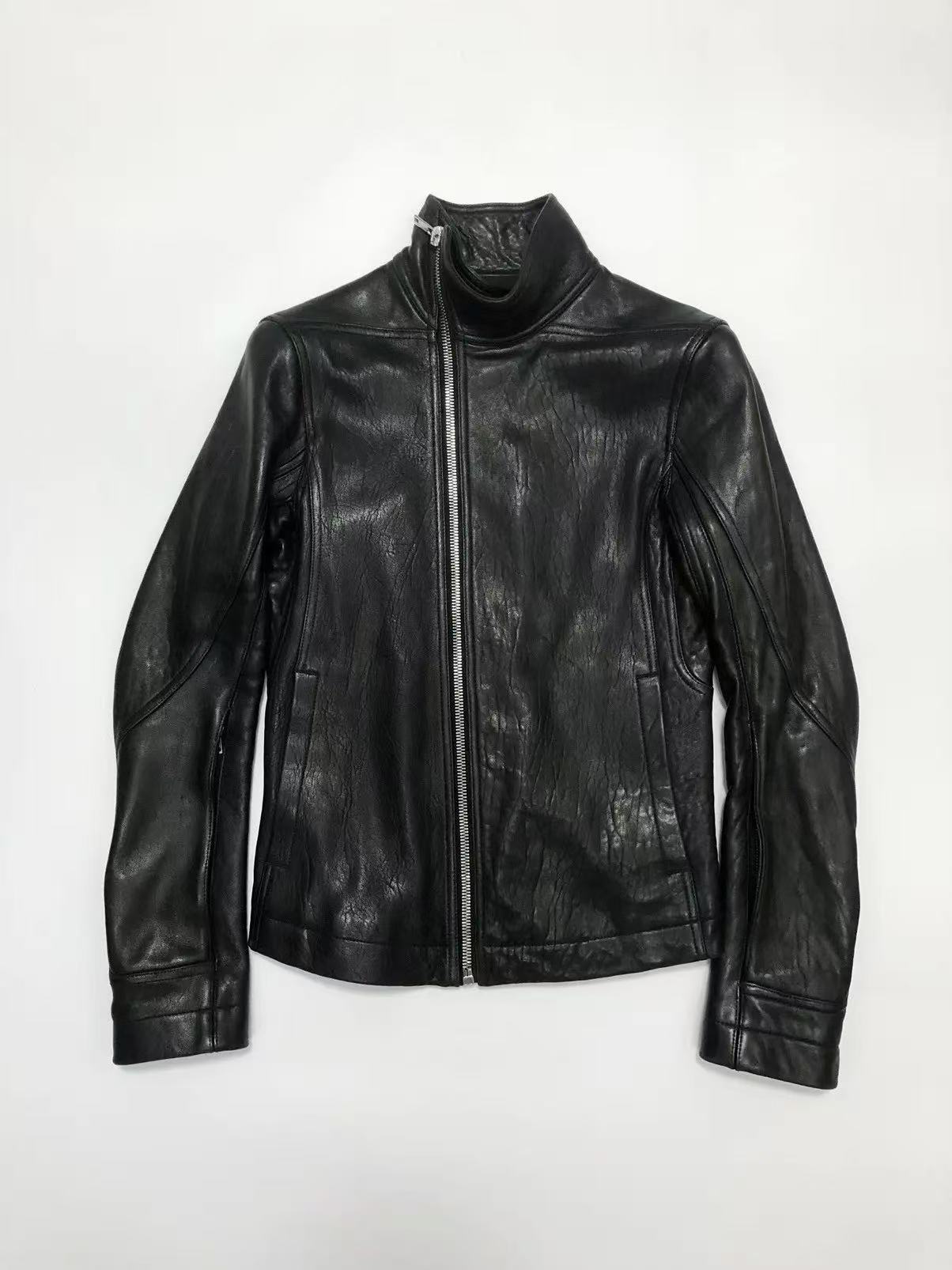Rick Owens 14 Mollino Leather Jacket