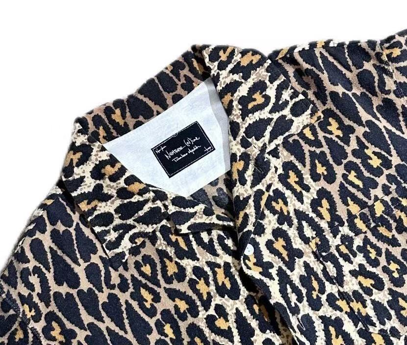 Number Nine 03AW Leopard Print Shirt
