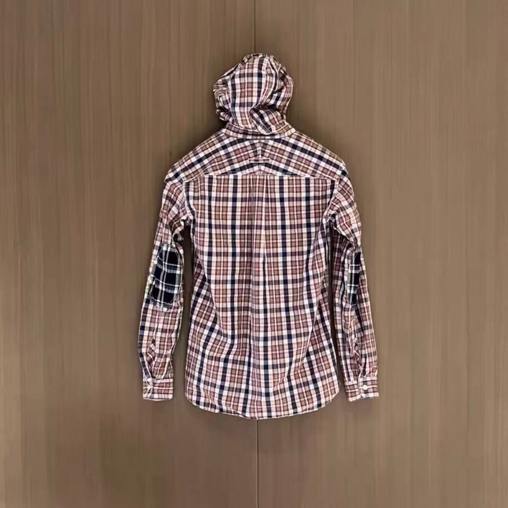 Junya Watanabe 12SS Hooded Plaid Shirt
