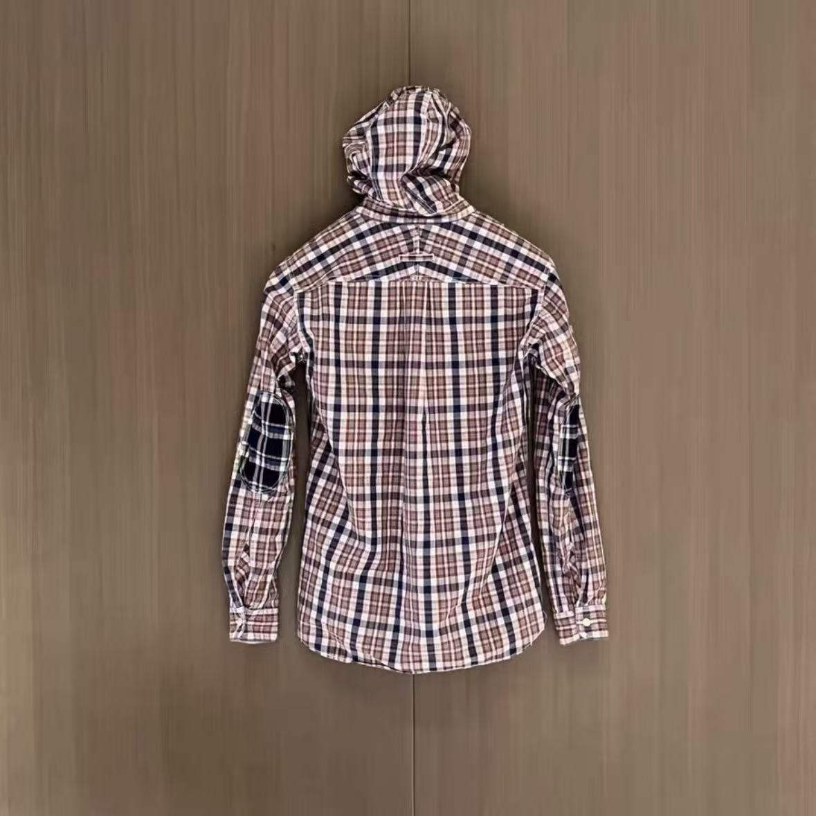 Junya Watanabe 12SS Hooded Plaid Shirt