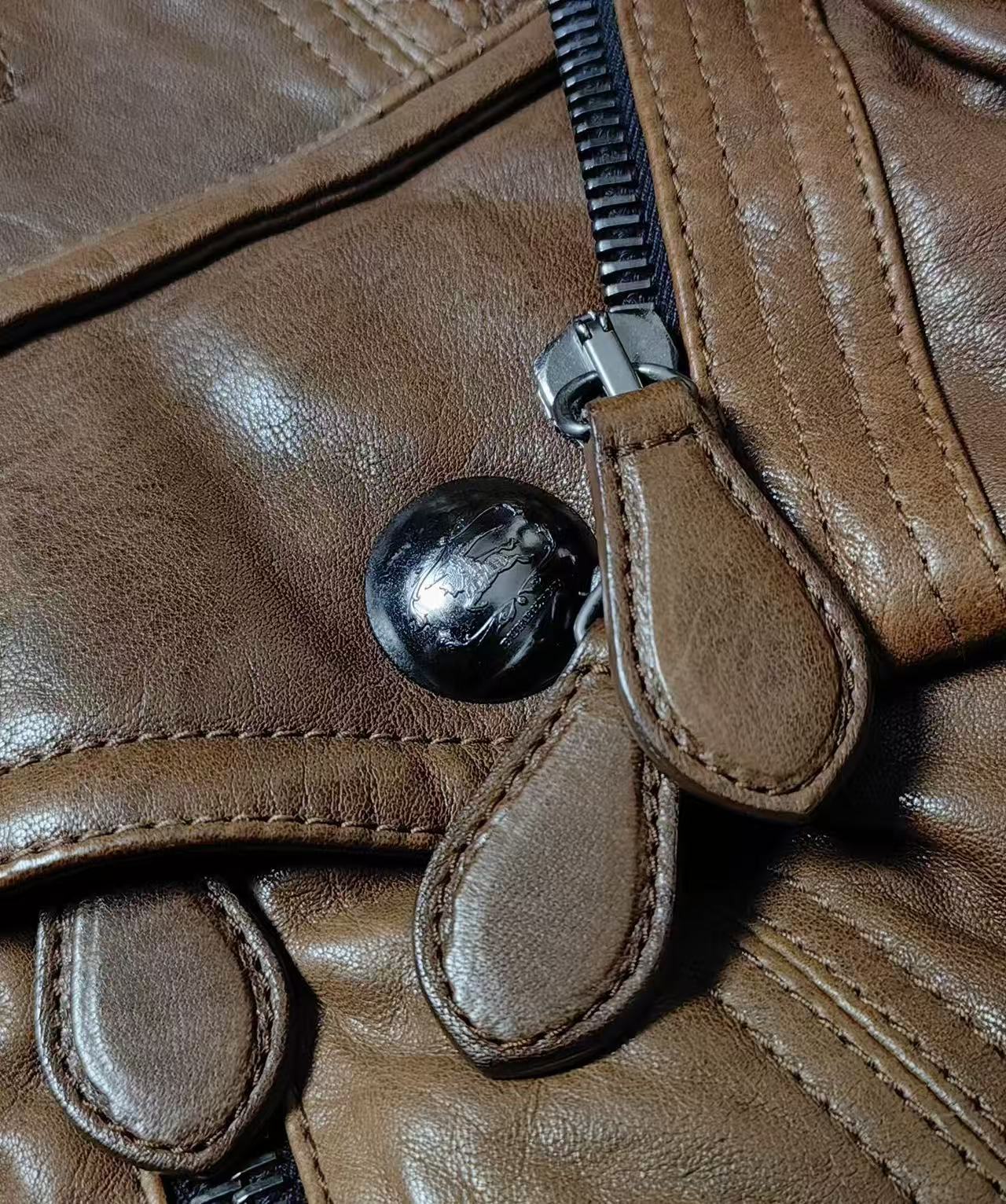 Burberry Utility Moto Leather Jacket