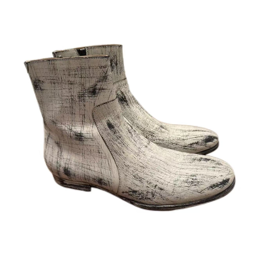 Maison Martin Margiela HM Hand Printed Boots