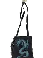 JPG dragon print bum bag