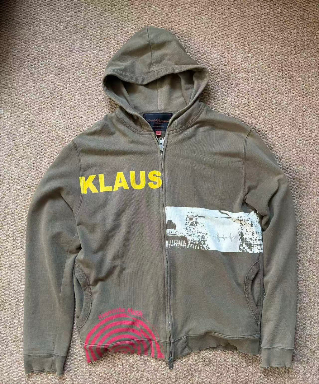 Undercover 06ss Zip up Hoodie