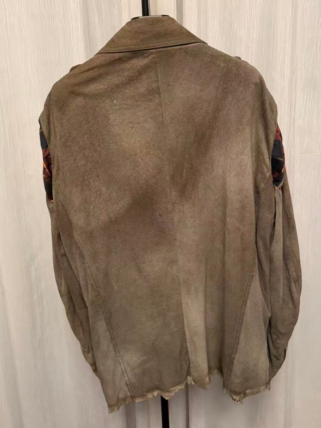 Alexander Mcqueen 11SS Deconstructed Suede Moto Jacket