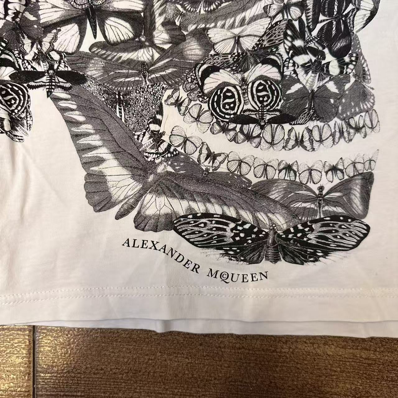 Alexander Mcqueen Butterfly Skull Tee
