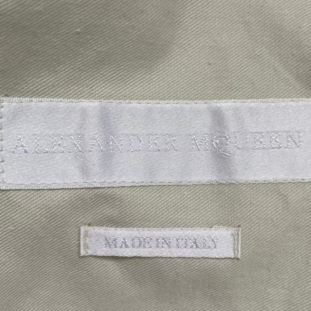 Alexander Mcqueen 15SS Silver Bomber Jacket