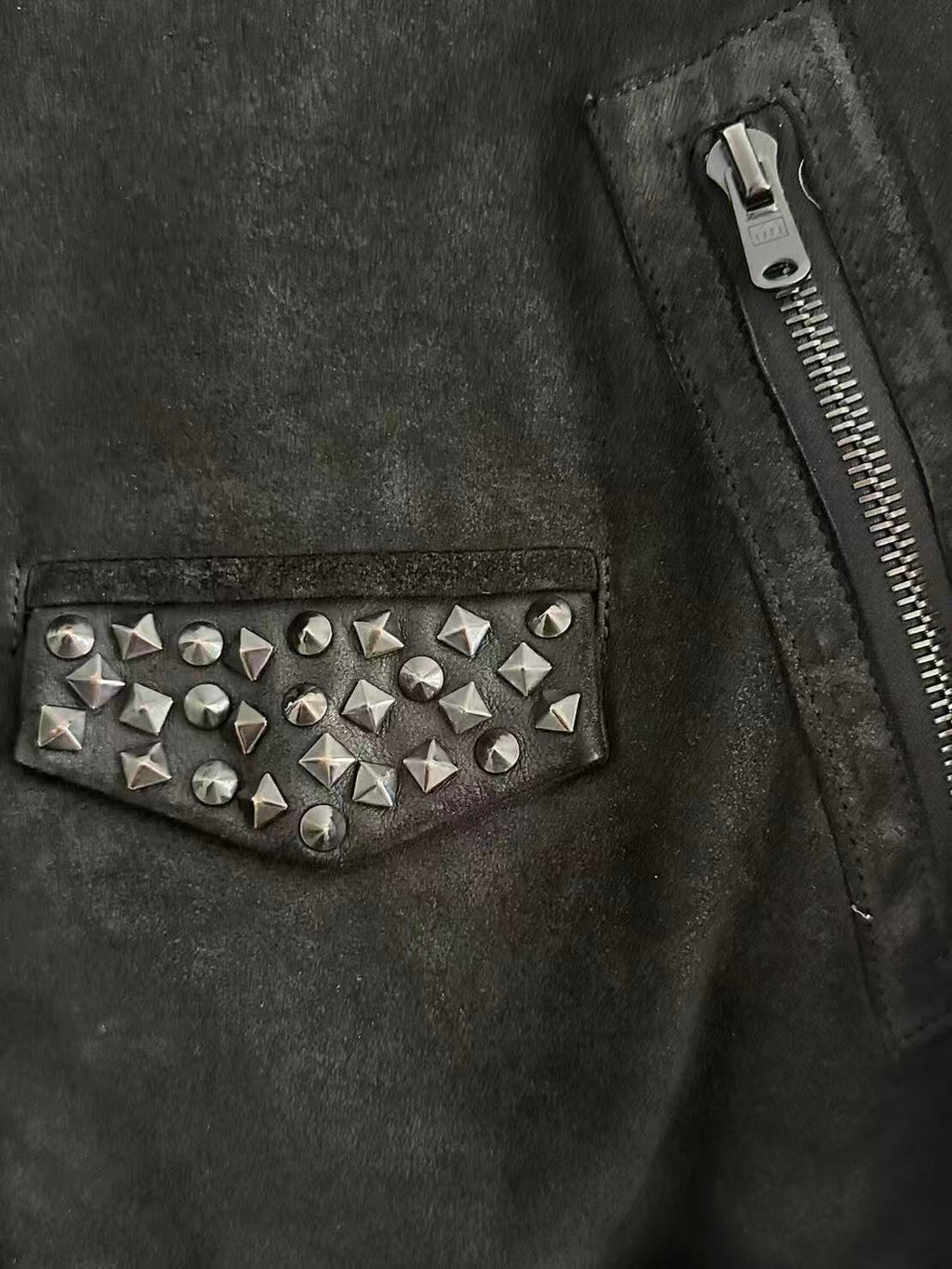 Number Nine 06SS Studded Leather Jacket
