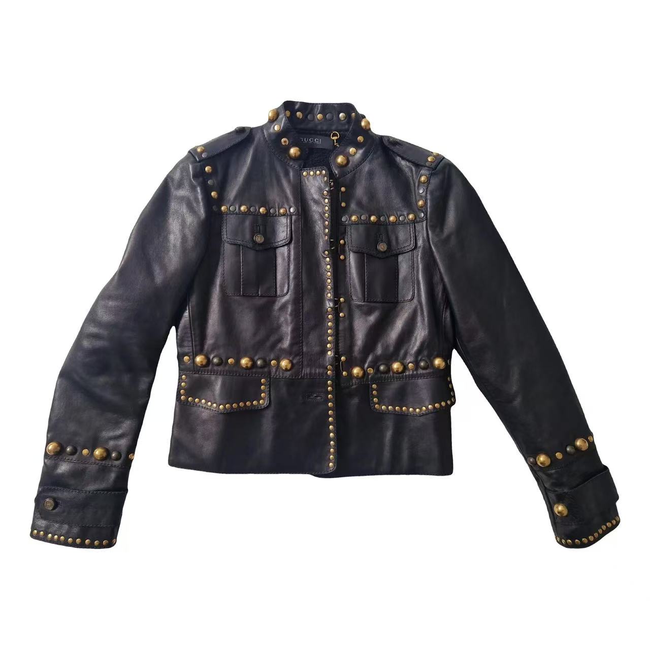 Gucci By Frida Giannini 08AW Leather Jacket