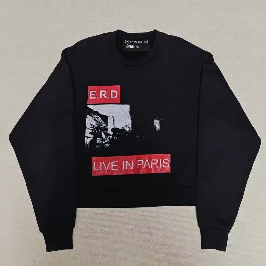 Enfants Riches Deprimes 2017 Live In Paris Crewneck Sweatshirt