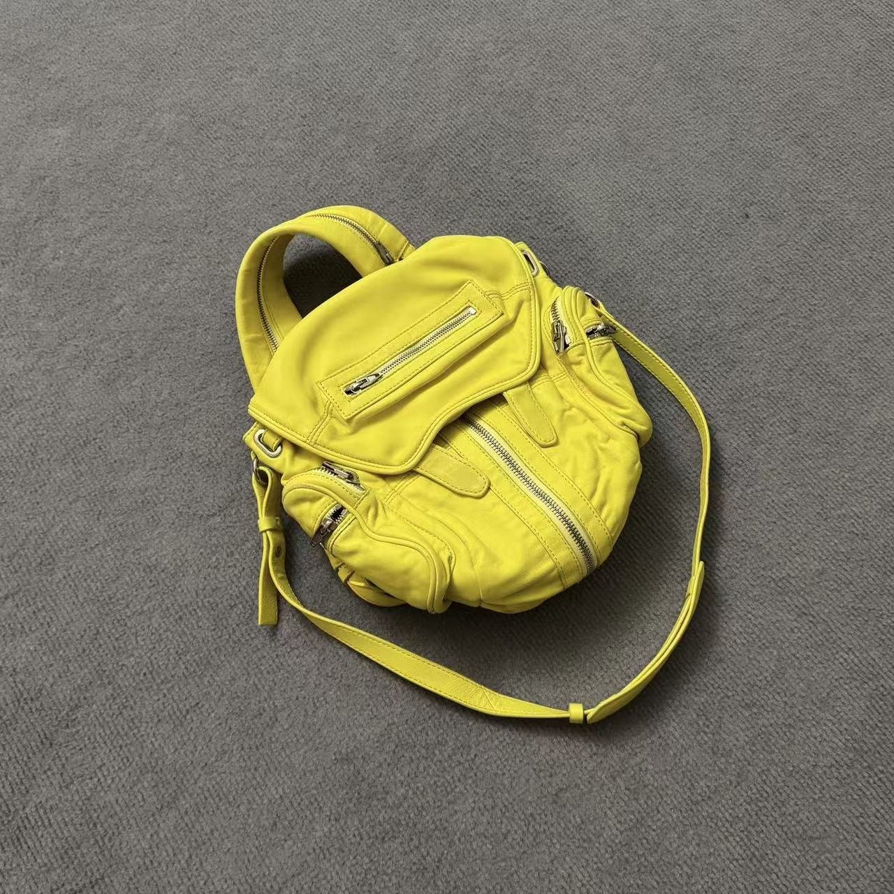 Alexander Wang Yello Leather Backpack