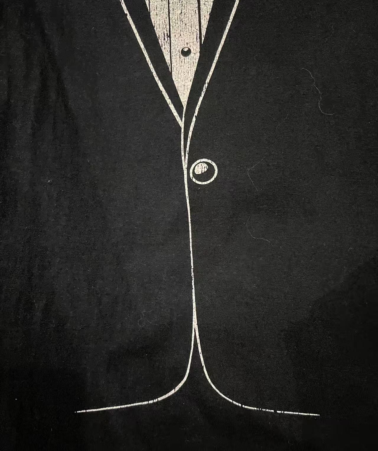 Saint Laurent 16SS Tuxedo Print T-Shirt