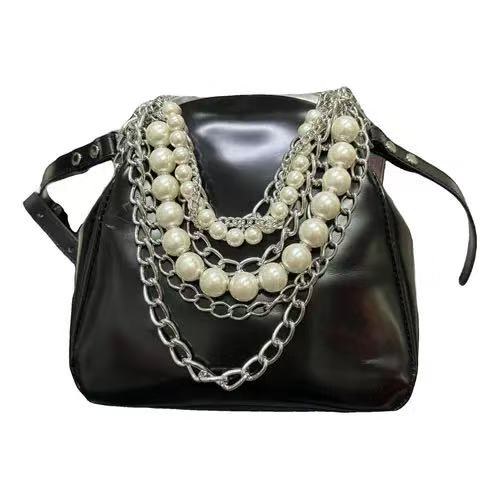 Junya Watanabe 23ss Pearl Chain Crossbody Bag