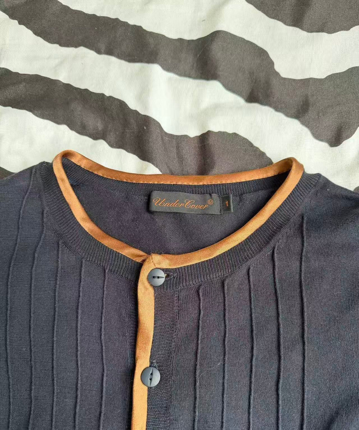 Undercover 07SS Rose knit sweater