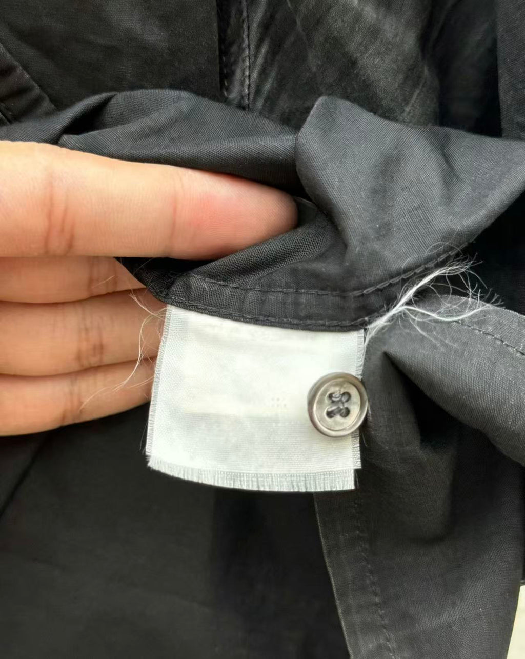 Raf Simons 03SS Consumed Graphic Button Shirt