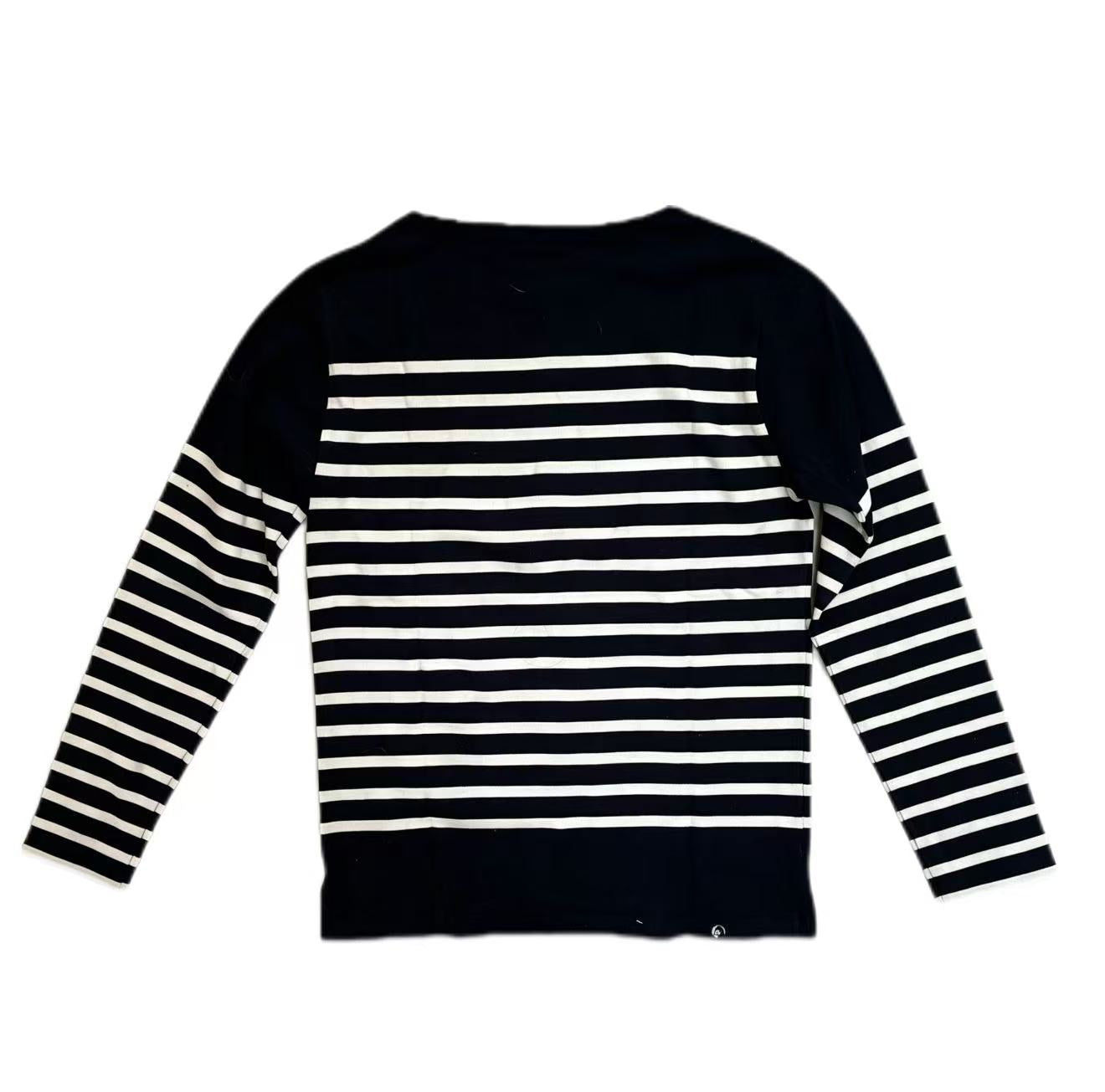 Hysteric Glamour Striped Long Sleeve Tee