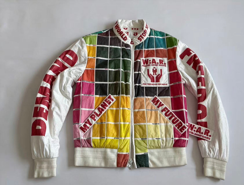 Walter Van Beirendonck 20FW W.A.R. Bomber Jacket