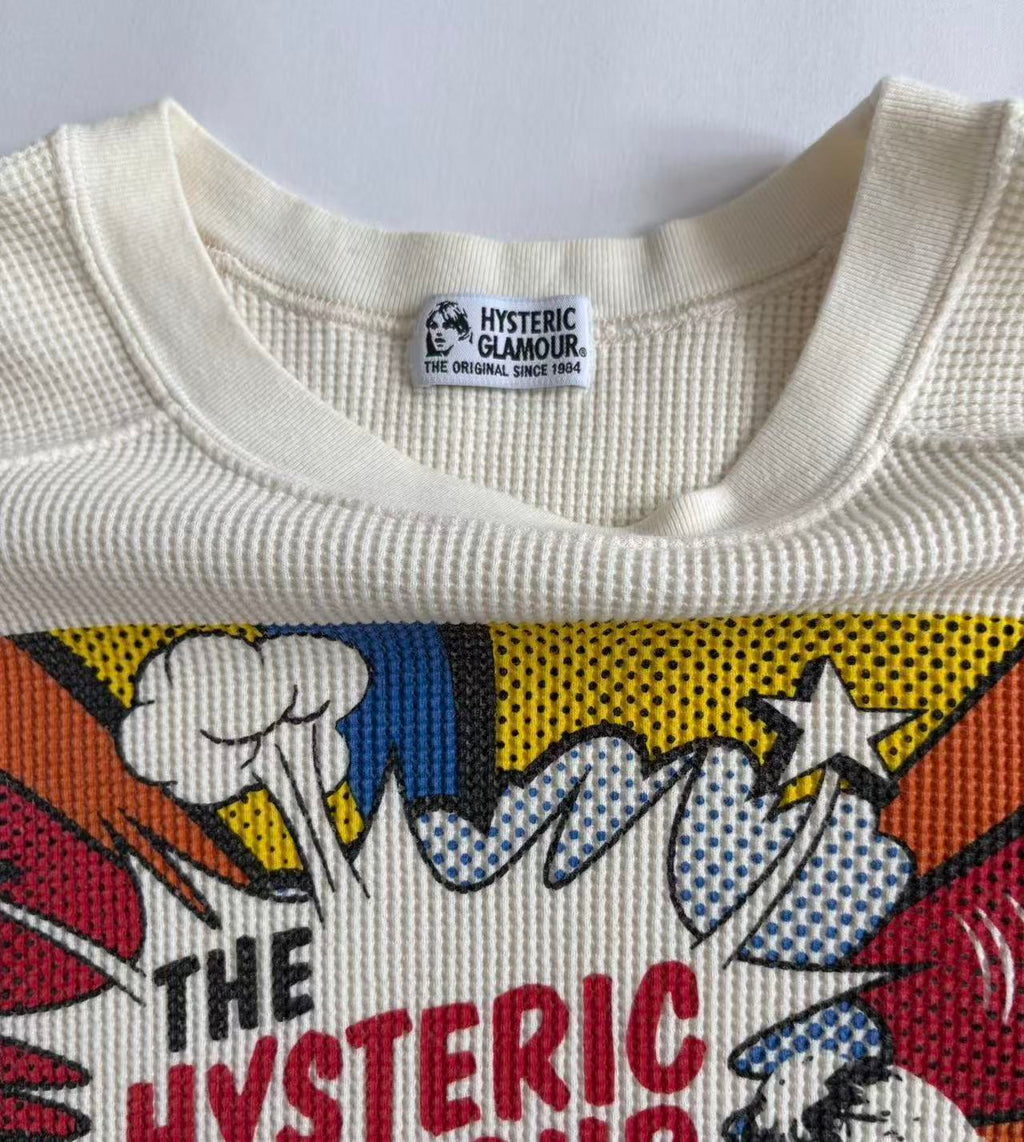 Hysteric Glamour Graphic Long Sleeve Tee