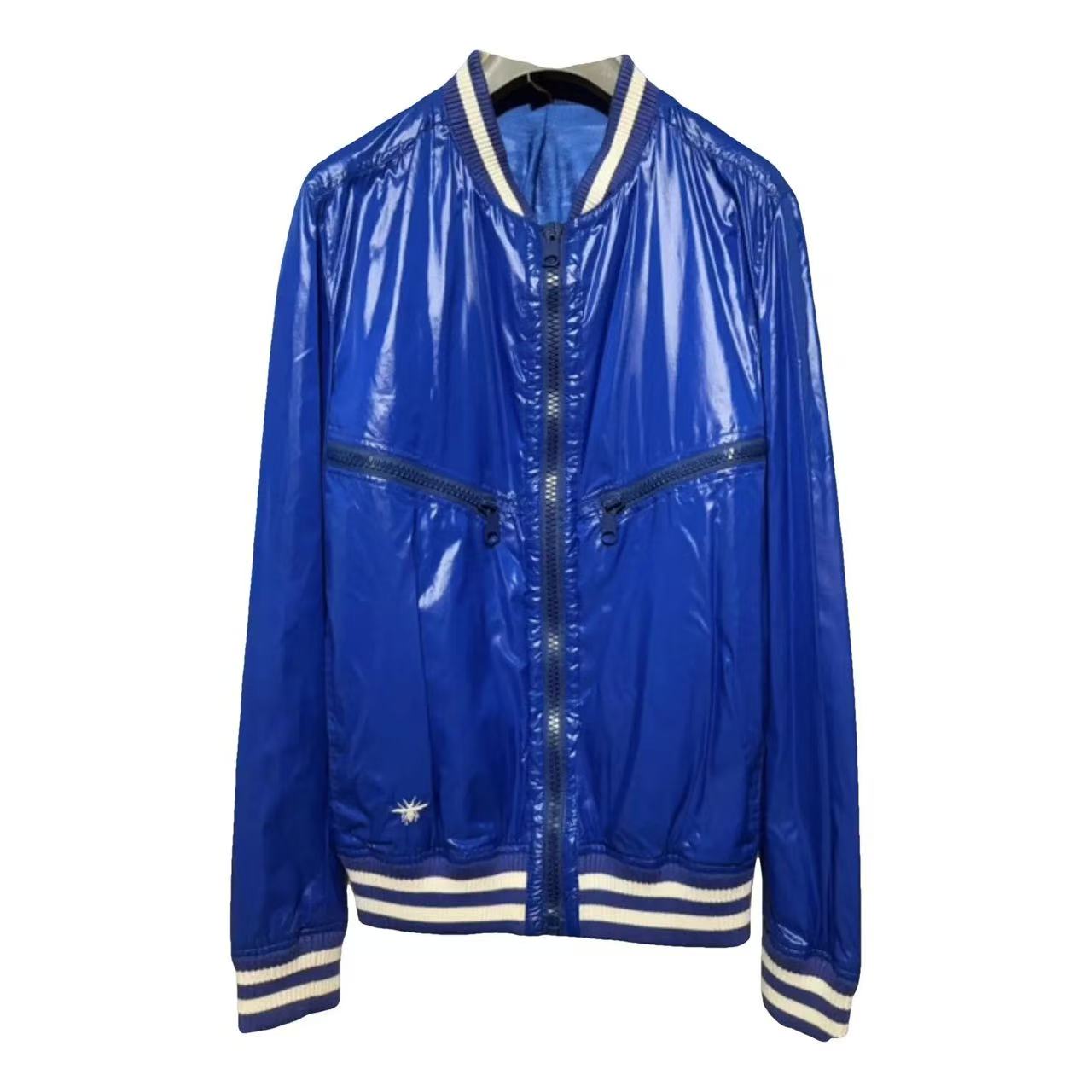 Dior Homme SS09 Blue Nylon Teddy Jacket By KVA