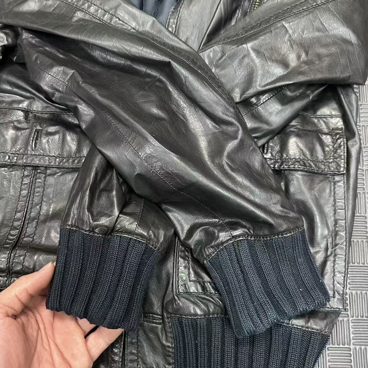 Gucci AW2009 Madonna Leather Premium Buttoned Jacket