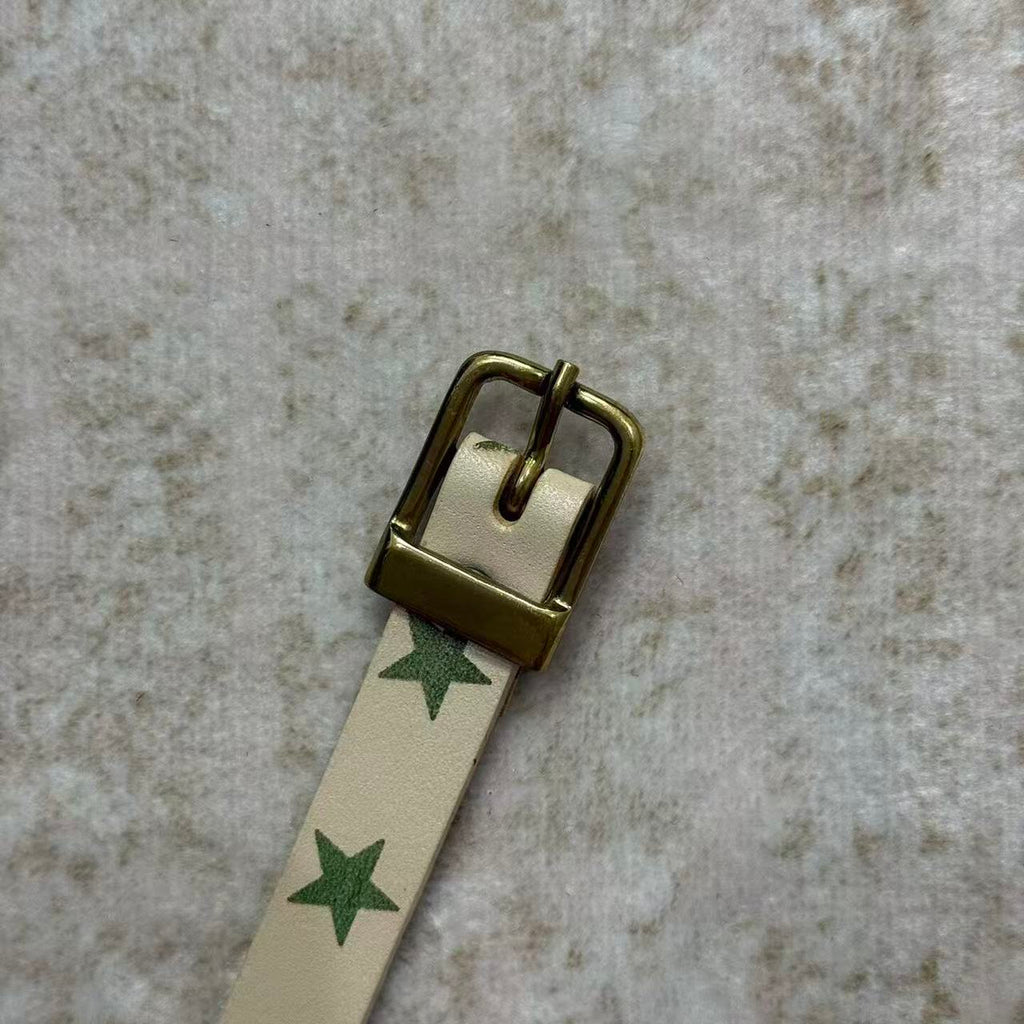 Dolce&Gabbana Star Print Belt