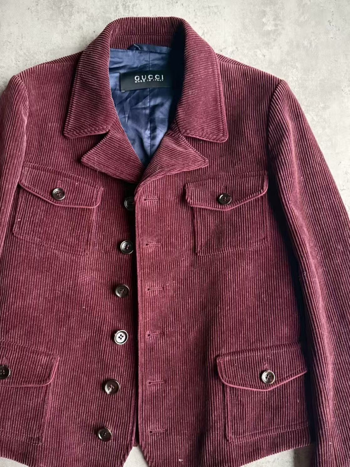 Gucci 15AW Corduroy Jacket